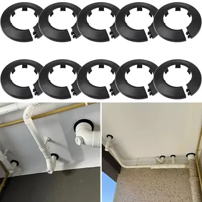 PVC Collars For Hiding Radiator Tails And Water For Pipes Colors • £9.62