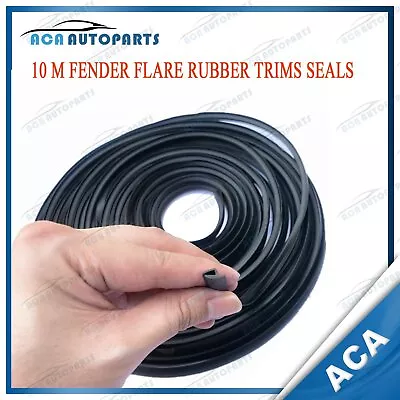 10M Pattern Universal Fender Flare Rubber Seal Trims Flares Fenders Wheel Arch • $39.20