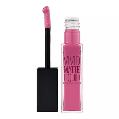 Maybelline Color Sensational Vivid Matte Liquid Lipstick 12 Twisted Tulip • $4.99