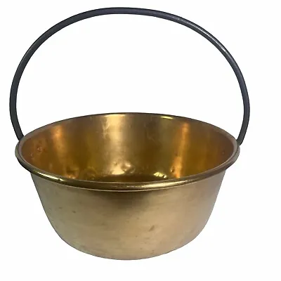 Vintage Brass Cauldron Cooking Pot Halloween Witch Farmhouse Primitive • $69.99