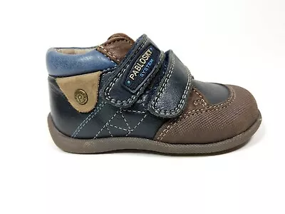 Pablosky Infant Boys Leather Shoes Uk 3 Eu 19 With Box • $13.88