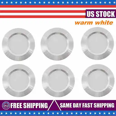 12volt 3w Interior For RV Marine LED Recessed Ceiling Lights Warm White 6pcs • $17.25