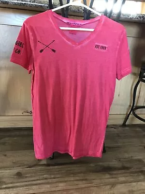 Cowgirl Tuff Co Short Sleeve Pink Never Give Up Tee • $18.99