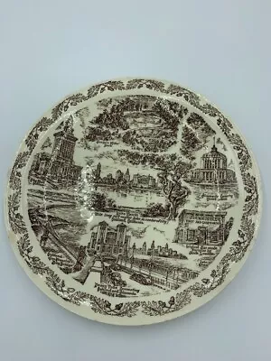 Vintage Souvenir Plate Vernon Kilns Oakland California • $25