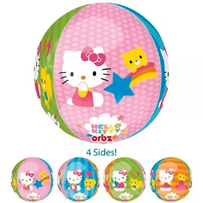 Hello Kitty Orbz XL 40cm Anagram Foil Balloon Party Supplies Decoration • $14.95