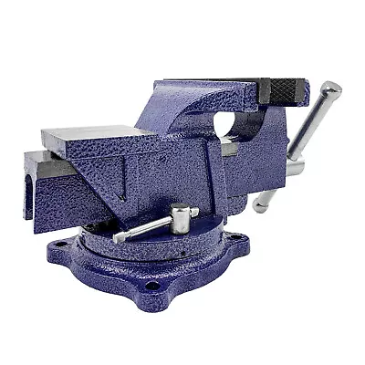 5  Bench Vise W/Anvil 360 ° Swivel Locking Base Bench Vice For Table Top Clamp • $38.99