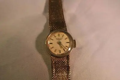 Vintage Longines Ladies 9ct Gold Dress Wristwatch • £500