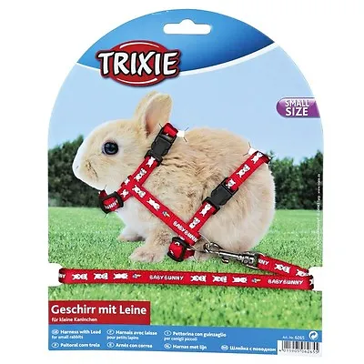 £7.19 • Buy Rabbit Harness And Lead, Various Colours, For Small Rabbits(6265)