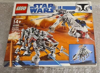 LEGO Star Wars  10195 REPUBLIC  DROPSHIP  WITH  AT-OT  Brand New In Box • $3000