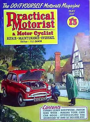 Camm F J  PRACTICAL MOTORIST &  MOTOR CYCLIST : MAY 1957 1957 Paperback BOOK • £6.85