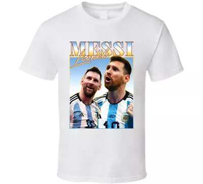 Lionel Messi 90s Style T Shirt • $16.99