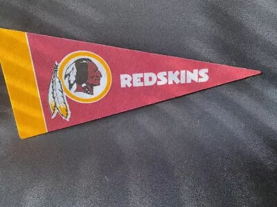 WASHINGTON REDSKINS NFL Mini Pennant 9X4 Inch Felt • $5