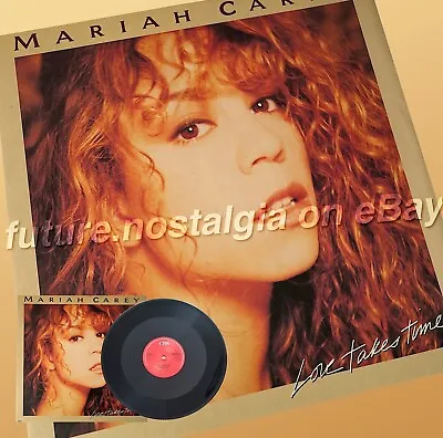 Mariah Carey  LOVE TAKES TIME You Need Me VANISHING 1990 Vinyl UK 12  RARE!! • $157.89