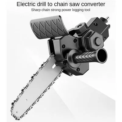 Saw Hacksaw Electric Drill To Electric Chainsaw Conversion Head Kits • $26.88