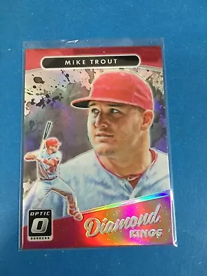 F154181 2017 Donruss Optic #13 Mike Trout DK Los Angeles Angels • $6