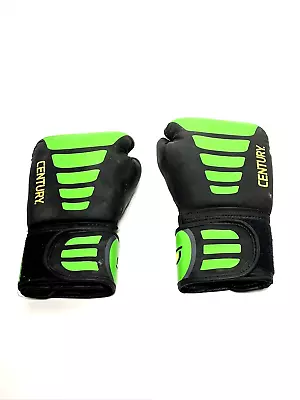 Century Brave Youth Kids Boxing Kickboxing MMA Training 6 Oz  Green Black Gloves • $20.54