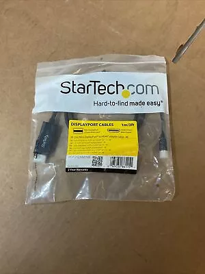 StarTech.com MDP2HDMM1MB Mini DisplayPort To HDMI Converter Cable - 3 Ft (1m) • $6.74