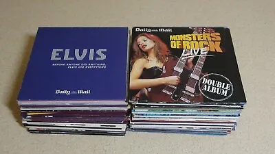 Daily Mail Promo Discs - Majority From Newspapers - CD - CDs 60 (a) • £10