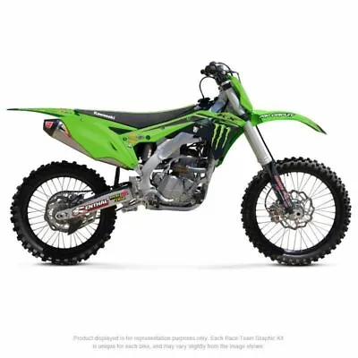 Satz Deko PRO CIRCUIT Team Monster Energy 2020 Kawasaki KX250 - Neu • $231.79