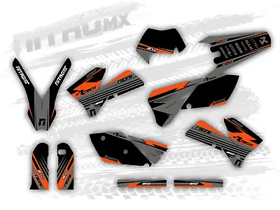 NitroMX Graphic Kit For KTM EXC EXC-F 125 250 300 450 525 2005 2006 2007 Enduro • $252.89