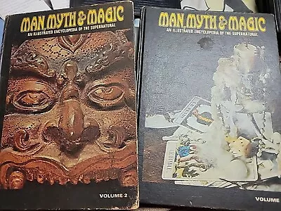 Man Myth And Magic An Illustrated Encyclopedia Of The Supernatural - Vols 2-3 HC • $14