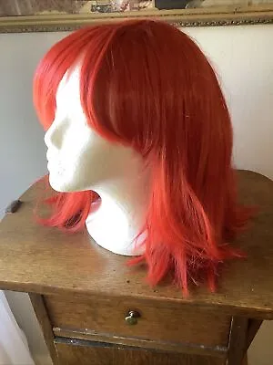 Red Layered Wispy Wig Feathered Bangs Halloween  Roger Rabbit Cosplay Synthetic • $15