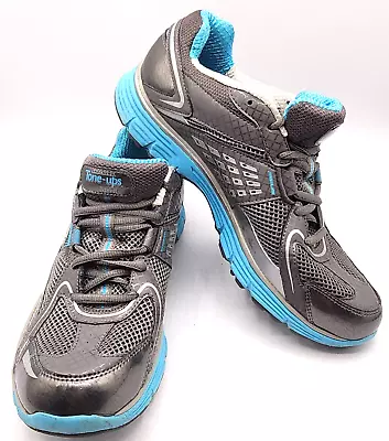 VGUC Skechers Womens Tone Ups 11751 Gray Walking/Running Shoes Athletic Size 10 • $26.47