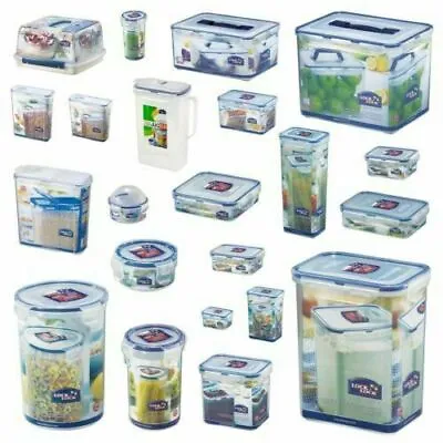 BPA FREE - Lock And & Lock Plastic Food Storage Containers Cake Lunch Box Cereal • £6.49
