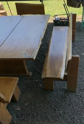 Solid Timber Outdoor Setting • $500