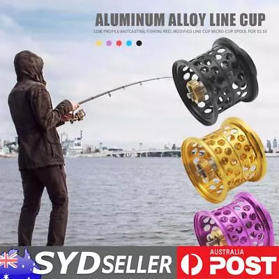 Aluminum Alloy Low Profile Casting Fishing Reel Line Cup For DAIWA Steez • $27.09