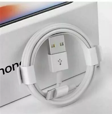 £1.99 • Buy 1M 2M Genuine USB Data Lead Cable Charger For Apple IPhones 14 13 12 11 X 8 IPad
