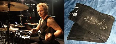 Matt Sorum GNR Guns Roses Tour Used 1997 Autographed Signed Levi Black Jeans COA • $995