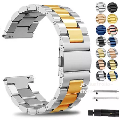 For Casio Watch 18/20/22mm Metal Watch Band Strap Stainless Steel Wrist  • $19.99