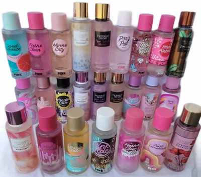 Victoria's Secret Pink FRAGRANCE BODY MIST PERFUME SPRAY 8 Oz Choose Your Scent • $14.95