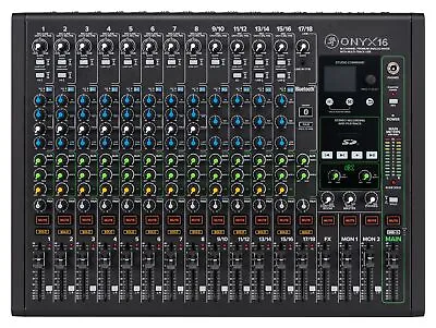 Mackie ONYX16 16-Channel Premium Analog Mixer With Multi-Track USB • $674.99