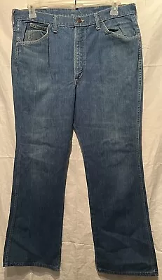 Vintage Dee Cee Jeans Mens 38x32 Boot Cut Medium Wash Denim Vtg Made In USA EUC • $24.95