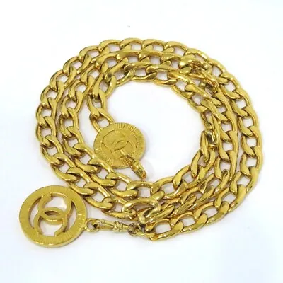 Chanel Gold Chain Circle Belts COCOMARK • $941