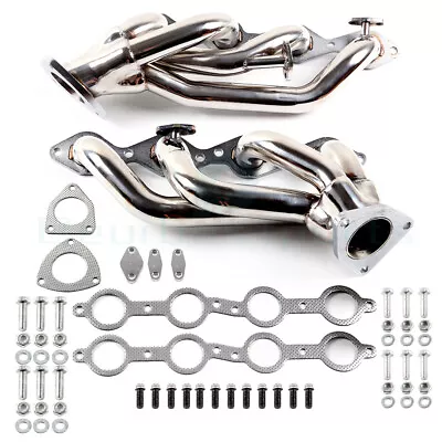 Stainless Steel Shorty Header For 99-05 Chevy/gmc Gmt800 8cyl Exhaust/manifold • $135.99