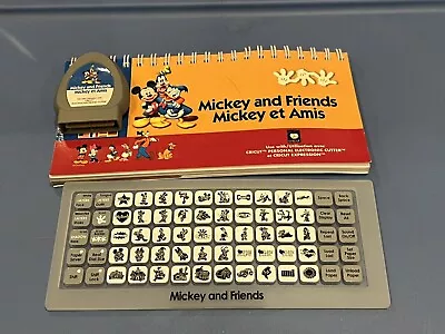 Cricut Provo Craft Cartridge Mickey & Friends Used No Box Linked Status Unknown • $9.99