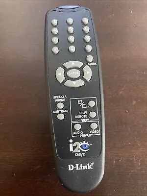 D-Link I2eye Original Video Phone Remote Control Tested • $8.64