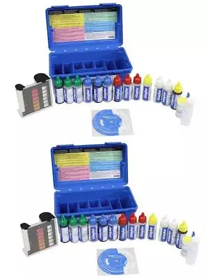 $233.99 • Buy 2) TAYLOR K-2006 Complete Swimming Pool/Test Test Kit FAS-DPD Maintenance
