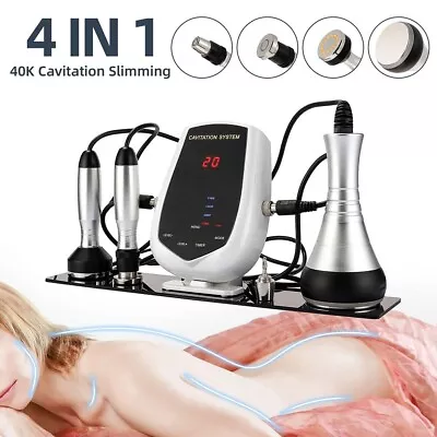 $284.89 • Buy 40K Ultrasonic Cavitation Body Slimming Machine Fat Cellulite Remover Massager