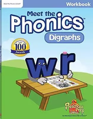 Meet The Phonics - Digraphs Workbook - Paperback By Kathy Oxley - GOOD • $5.51