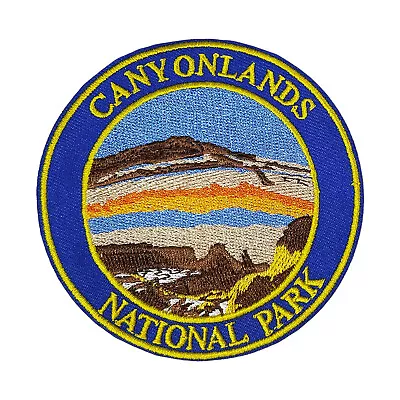 Canyonlands National Park Patch Embroidered Iron-On Applique Travel Souvenir • $5.50