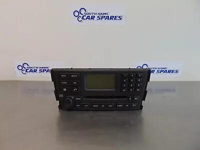 Jaguar S-Type Stereo Head Unit Facelift 04-07 Black Face 2R8318B876AH WITH CODE • £50