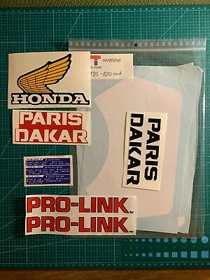 Kit Stickers Full For Honda XLR 125 Dakar 83 • $105.34