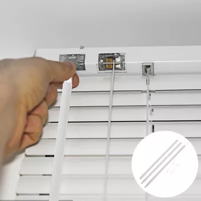 Plastic Vertical Blind Wand Rod 89CM - Easy To Pull For Cordless Blinds (6pcs) • $9.93