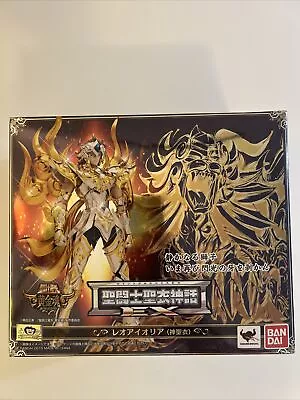 Brand New Saint Cloth Myth EX Leo Aiolia God Cloth Saint Seiya BANDAI • $289.99