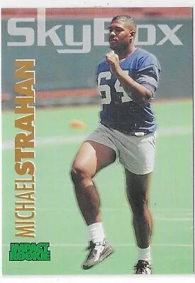 1993 Skybox Impact Michael Strahan Rookie Card #398-Ex • $1.98