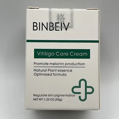 Brand New Sealed Bingeiv Vitiligo Care Cream Natural Plant Essence 1.23 Oz 35 G • $11.99